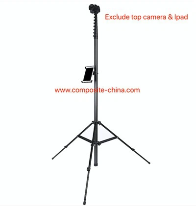 Greutate ușoară 6M 8M 10M 13M Stalp telescopic pentru cameră