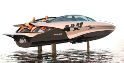 Compania canadiană lansează o nouă barcă hidrofoil electrică cu cocă din fibr...